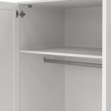 Guardaroba con appendiabiti bianco 147x200h cm - Gener