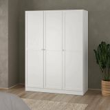 Guardaroba con appendiabiti bianco 147x200h cm - Gener