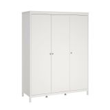 Guardaroba con appendiabiti bianco 150x199h cm - Conti