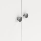 Guardaroba con appendiabiti bianco 150x199h cm - Conti