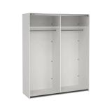Guardaroba con appendiabiti bianco 178x220h cm - Hagupit