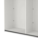 Guardaroba con appendiabiti bianco 178x220h cm - Hagupit