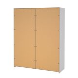 Guardaroba con appendiabiti bianco 178x220h cm - Hagupit