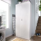 Guardaroba con appendiabiti bianco 81x184h cm - Artu