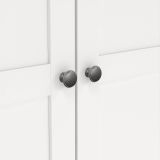 Guardaroba con appendiabiti bianco 95x200h cm - Darby