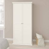 Guardaroba con appendiabiti bianco 95x200h cm - Darby