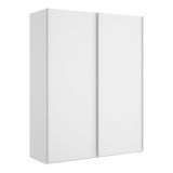 Guardaroba con appendiabiti bianco lucido 150x204h cm - Anda