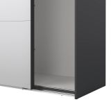 Guardaroba con appendiabiti grigio 178x220h cm - Malakas
