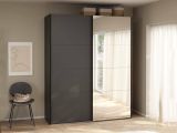 Guardaroba con appendiabiti grigio 178x220h cm - Malakas