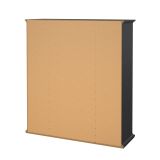 Guardaroba con appendiabiti grigio 181x200h cm - Amarena