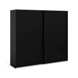 Guardaroba con appendiabiti nero 242x220h cm - Badesse