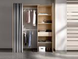Guardaroba con appendiabiti rovere 160x205h cm - Arim