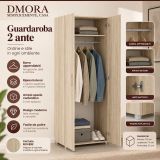Guardaroba con appendiabiti rovere 74x179h cm - Malvito