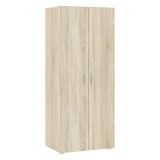 Guardaroba con appendiabiti rovere 74x179h cm - Malvito