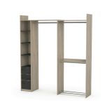 Guardaroba con cassetti rovere 199x218h cm - Battuda
