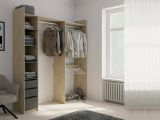 Guardaroba con cassetti rovere 199x218h cm - Battuda