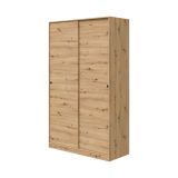 Guardaroba con ripiani regolabili legno 120x200h cm - Adrenalin