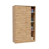Guardaroba con ripiani regolabili legno 120x200h cm - Adrenalin