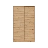 Guardaroba con ripiani regolabili legno 120x200h cm - Adrenalin