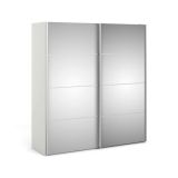 Guardaroba con specchio bianco 182x201h cm - Bema