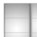Guardaroba con specchio bianco 182x201h cm - Bema