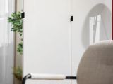 Guardaroba Grande Bianco Crema Trasparente Appendiabiti 8 Ripiani 224x226.5h cm, 12 Vani - Quarrata