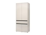 Guardaroba Grande Bianco Nero 3 Ripiani Appendiabiti 93x210.5h cm, Apertura Battente - Vimercati