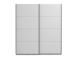 Guardaroba Grande Bianco Opaco 2 Ripiani Appendiabiti 195x218h cm, 2 Ante - Cariano
