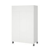 Guardaroba grande classico bianco 99x160h cm - Alfangon