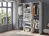 Guardaroba grande classico bianco e cemento 179x202h cm - Amico