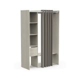 Guardaroba grande con appendiabiti rovere 119x183h cm - Elettori
