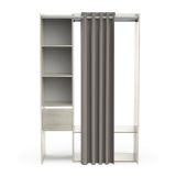 Guardaroba grande con appendiabiti rovere 119x183h cm - Elettori