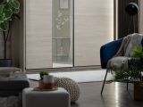 Guardaroba Grande Marrone Rovere Nero Appendiabiti 2 Ripiani 220x217.5h cm, 4 Vani - Palestro