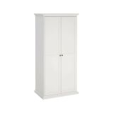Guardaroba in legno bianco 96x200h cm - Albiolo