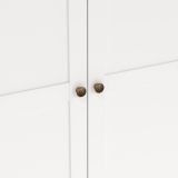 Guardaroba in legno bianco 96x200h cm - Albiolo
