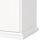 Guardaroba in legno bianco 96x200h cm - Albiolo