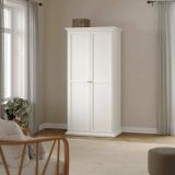 Guardaroba in legno bianco 96x200h cm - Albiolo
