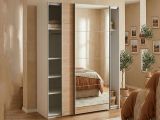 Guardaroba in legno bianco e rovere 150x200h cm - Seraphine