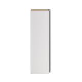 Guardaroba in legno bianco e trasparente 118x200h cm - Teheran