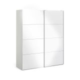 Guardaroba in legno bianco lucido 182x220h cm - Paeng