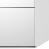 Guardaroba in legno bianco lucido 182x220h cm - Paeng