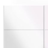 Guardaroba in legno bianco lucido 182x220h cm - Paeng