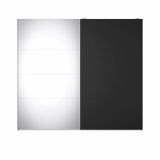 Guardaroba in legno nero 250x218h cm - Acciano