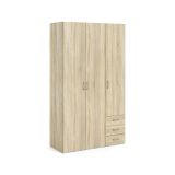 Guardaroba in legno quercia 115x200h cm - Aquilone