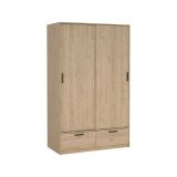 Guardaroba in legno rovere 121x200h cm - Kammuri