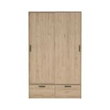 Guardaroba in legno rovere 121x200h cm - Kammuri