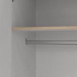 Guardaroba in legno rovere 195x200h cm - Epipola