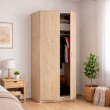 Guardaroba in legno rovere 81x184h cm - Artu