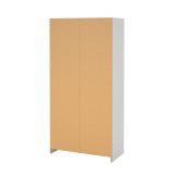 Guardaroba salvaspazio bianco 98x200h cm - Sultani