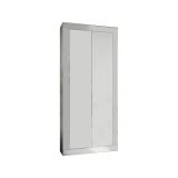Guardaroba salvaspazio bianco lucido 78x185h cm - Contea